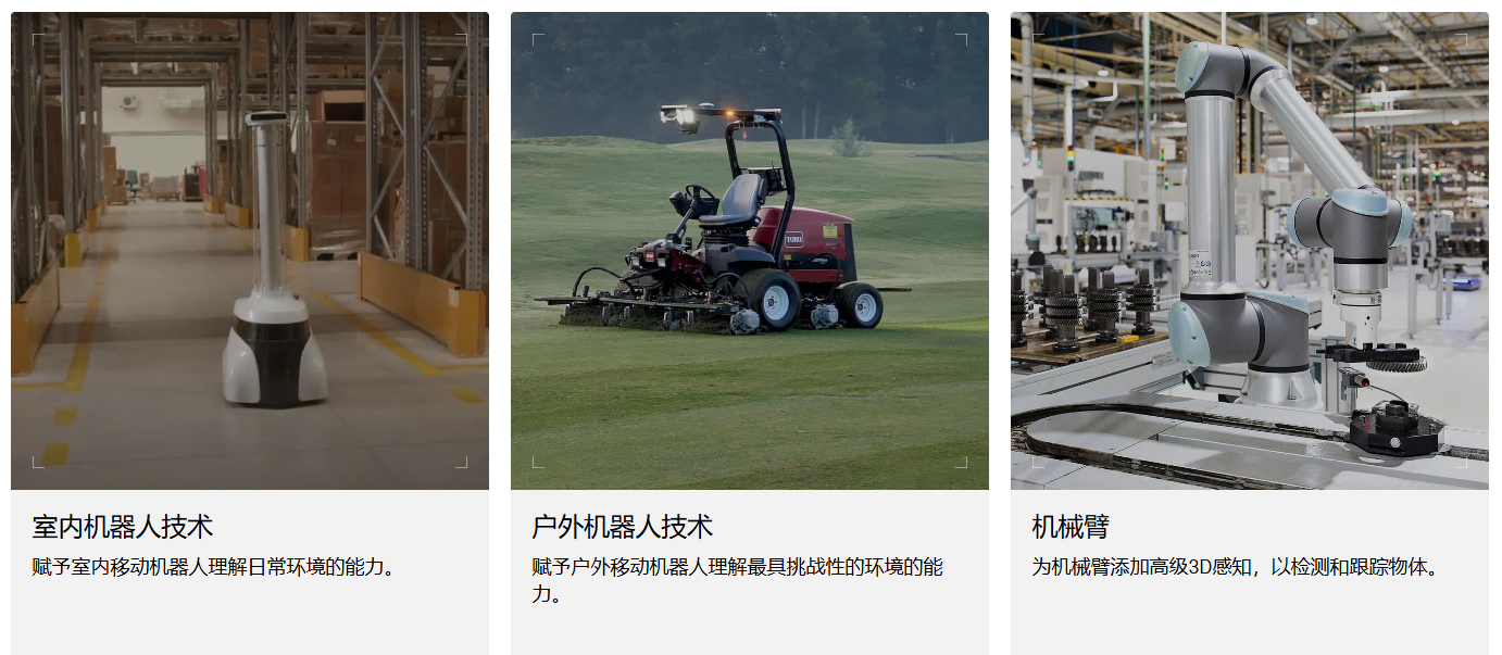 ZED X系列農業、工業多場景適配
